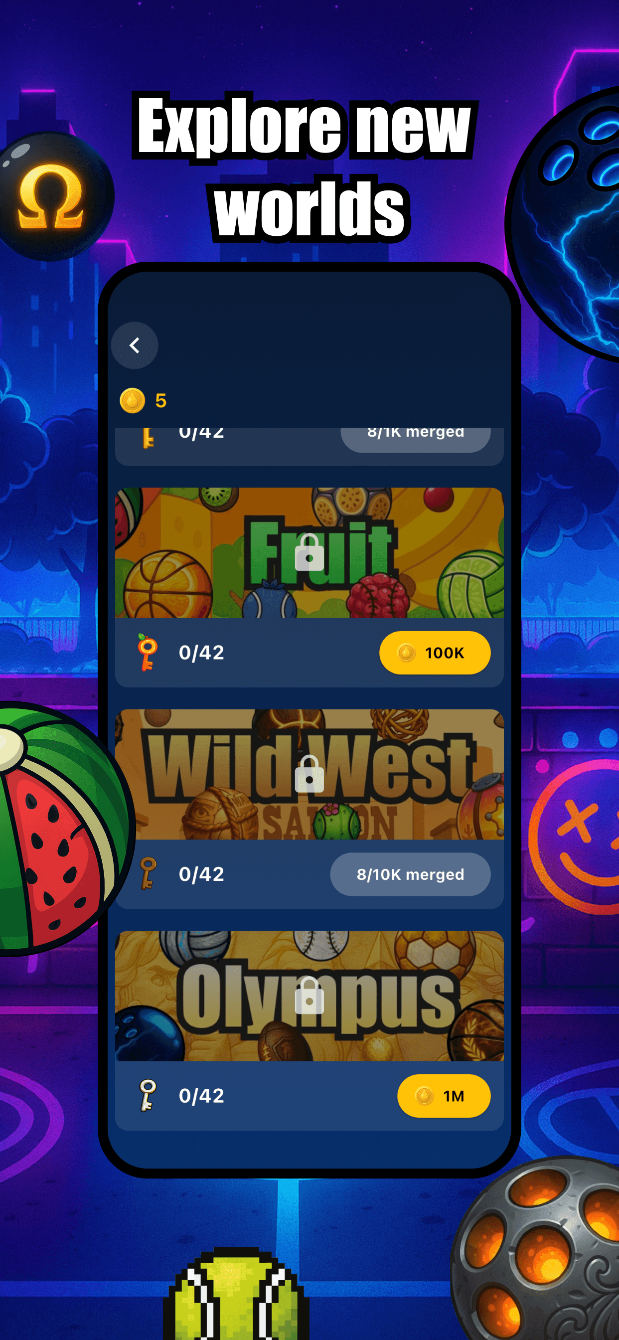 MergeBuckets screenshot 4
