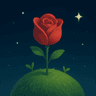 The Little Rose logo